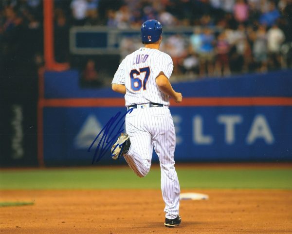 AUTOGRAPHED SETH LUGO 8X10 New York Mets photo