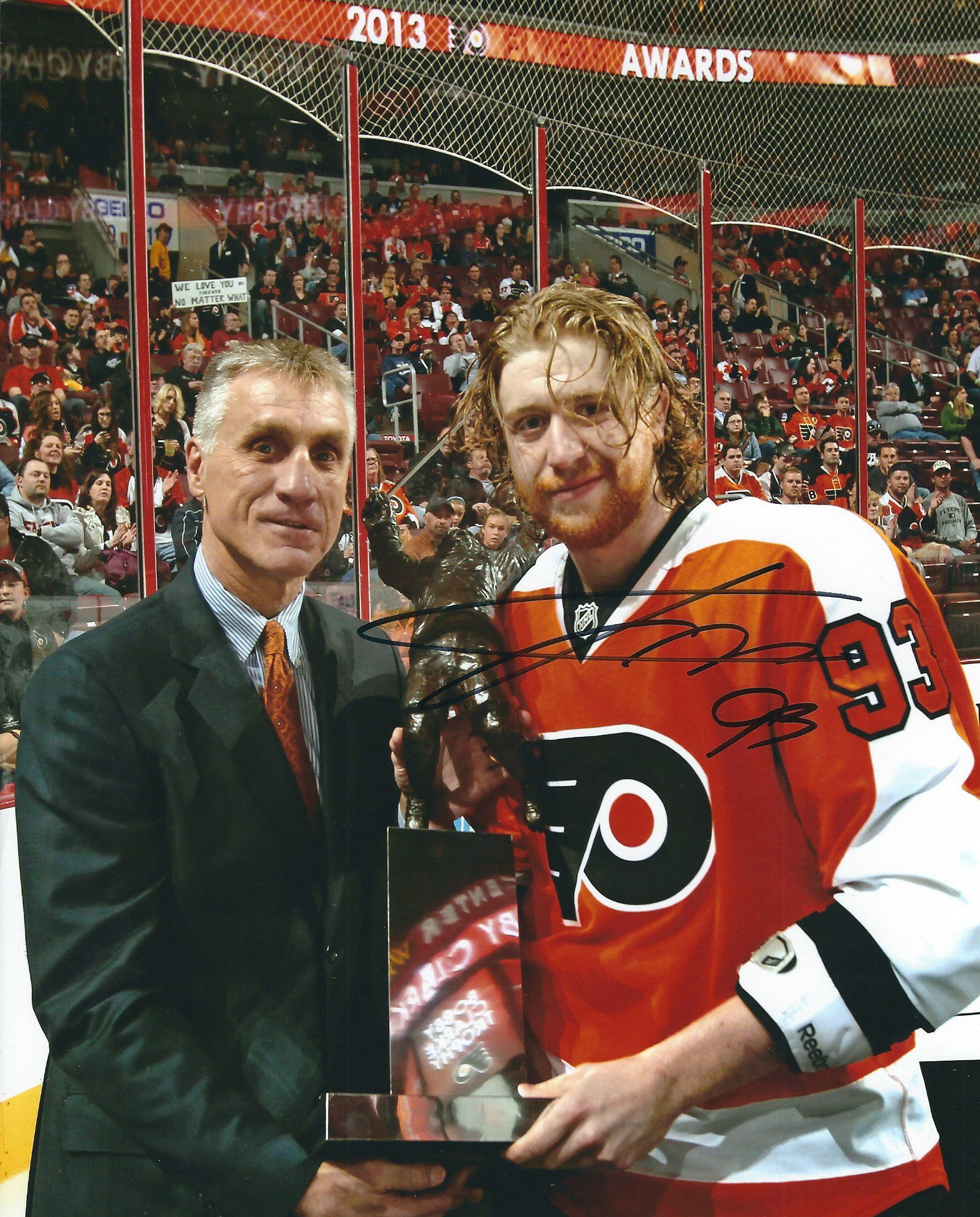 Jakub Voracek Philadelphia Flyers Autographed Signed Hockey 8x10 Photo