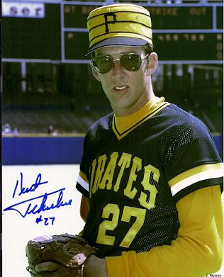 AUTOGRAPHED KENT TEKULVE 8x10 Pittsburgh Pirates Photo - Main Line  Autographs