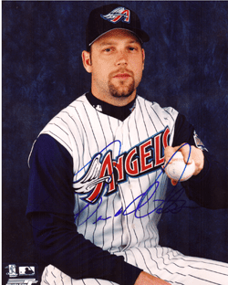 Allen Watson autographed baseball card (Anaheim Angels) 1997 Topps Stadium  Club #363
