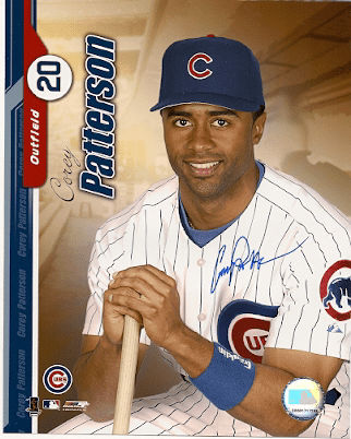 Corey Patterson Chicago Cubs Baseball Sports Trading Cards