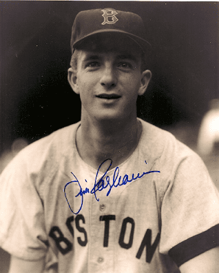 AUTOGRAPHED JIM PAGLIARONI Boston Red Sox photo - Main Line Autographs