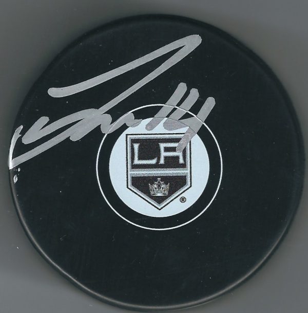 Autographed BRENDAN LEIPSIC Los Angeles Kings Hockey Puck