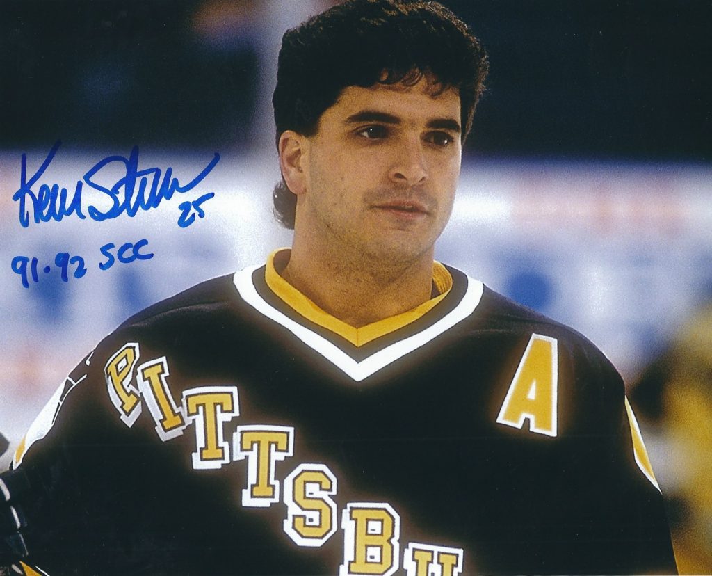 Autographed KEVIN STEVENS 8X10 Pittsburgh Penguins Photo - Main Line ...