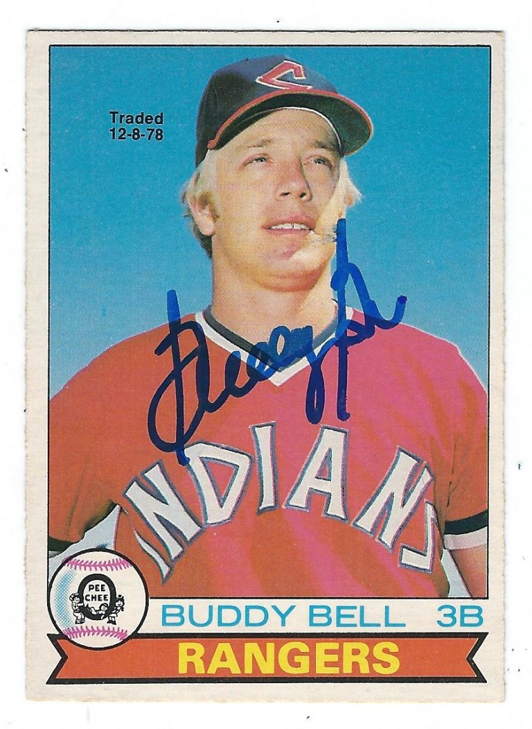 Autographed BUDDY BELL 1979 OPC Card - Main Line Autographs