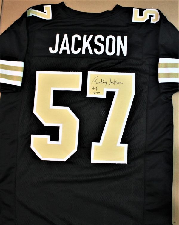 Autographed Rickey Jackson Saints Custom Jersey - with COA