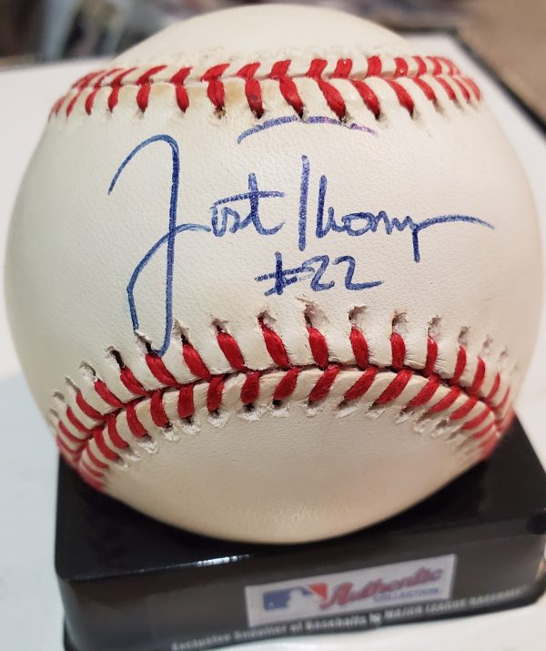 Autographed Justin Thompson Official American League Baseball