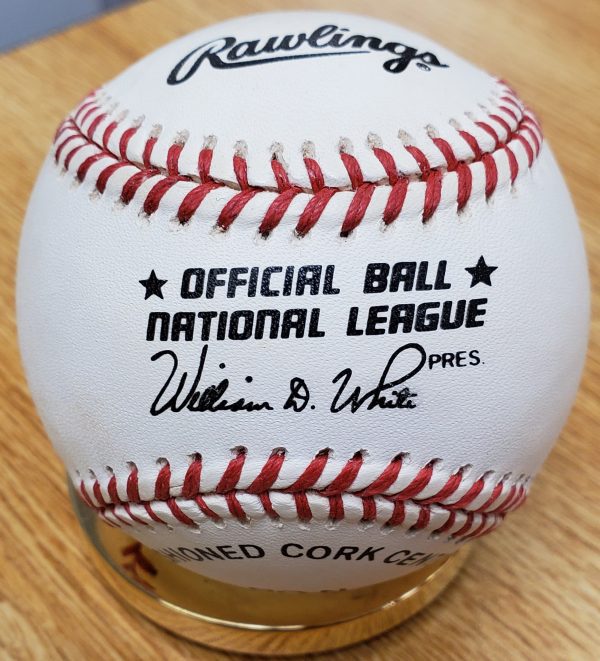 Autographed MAX MANNING Official National League Baseball - Image 2