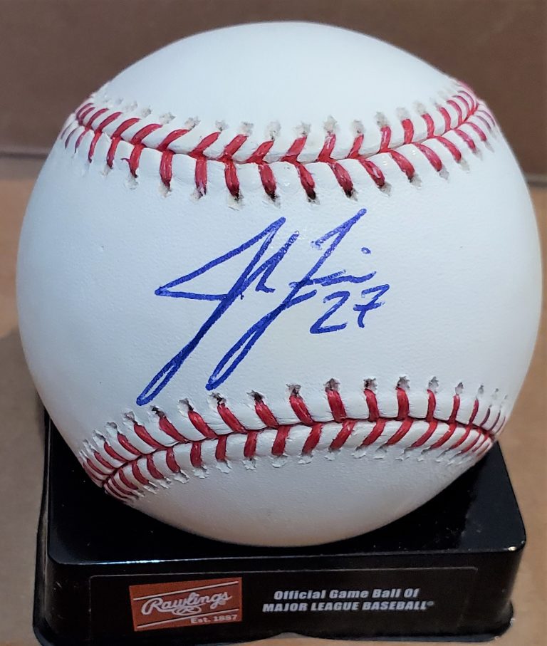 Autographed JOSH FIELDS Official Major League Baseball - Main Line ...