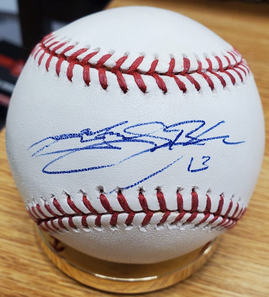 Autographed ANDRES BLANCO Official Major League Baseball - Main Line ...