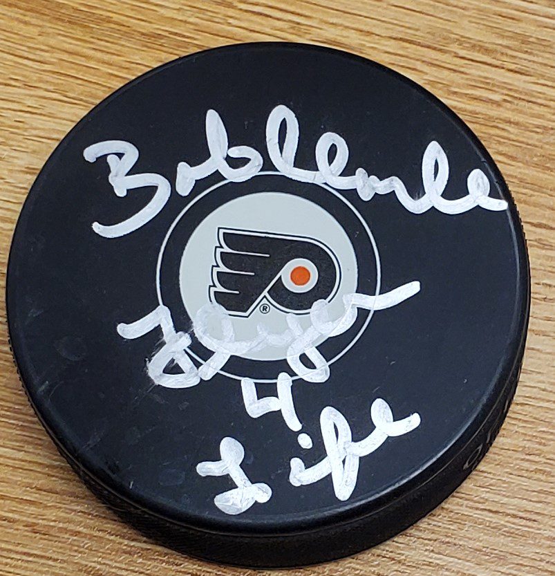 Autographed BOBBY CLARKE 