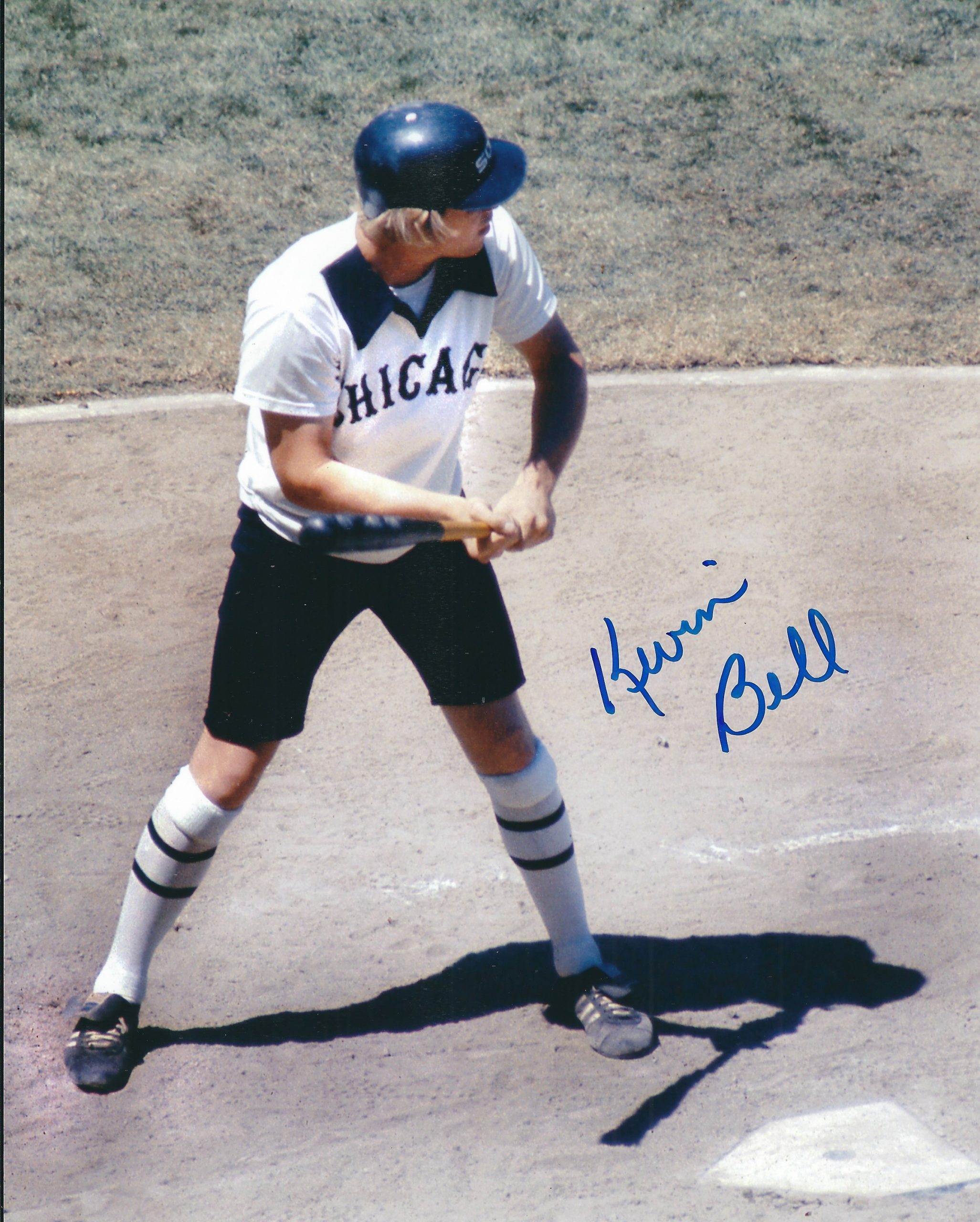 AUTOGRAPHED KEVIN BELL 8X10 Chicago White Sox Photo - Main Line