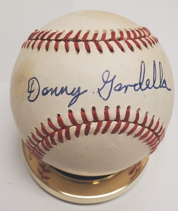 Autographed DANNY GARDELLA Official National League Baseball