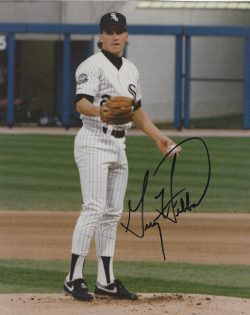 AUTOGRAPHED RON BLOMBERG 8X10 Chicago White Sox Photo - Main Line Autographs