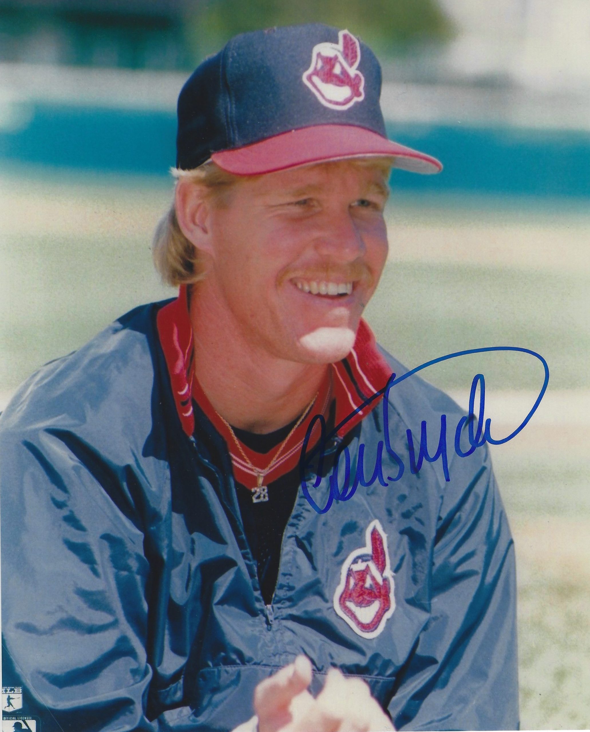 Lot Detail - Cory Snyder 1986 Cleveland Indians Signed Game-Used