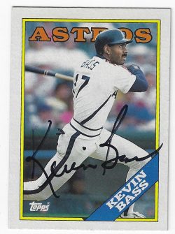 Autographed LARRY ANDERSEN Houston Astros 1988 Topps card - Main Line  Autographs