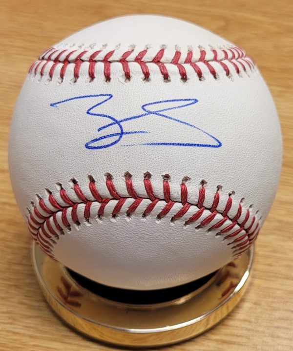 Autographed TREVOR STEPHAN Official Major League Baseball