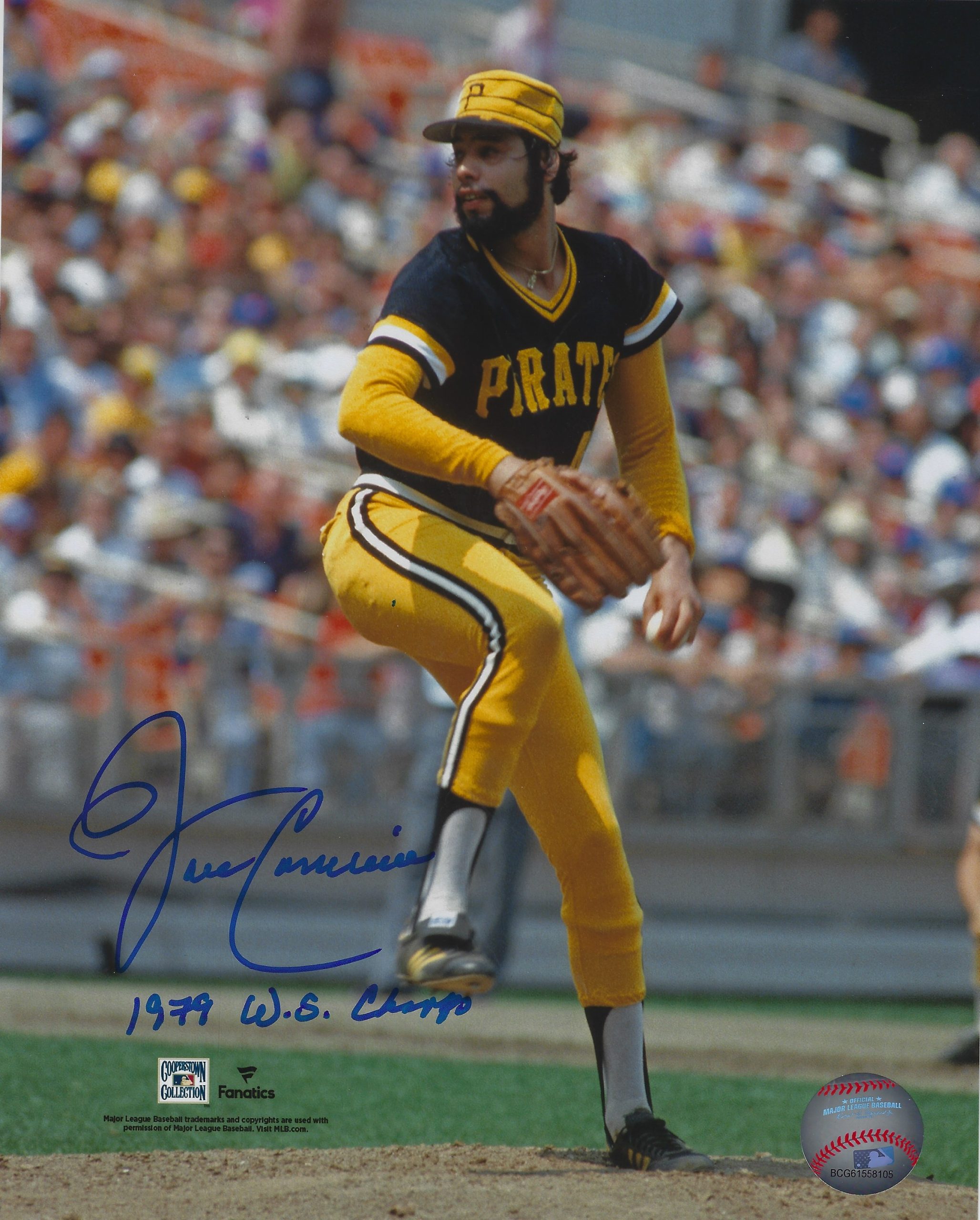 John Candelaria Signed Pittsburgh Pirates 8x10 Pitching Photo- Jersey –  Super Sports Center