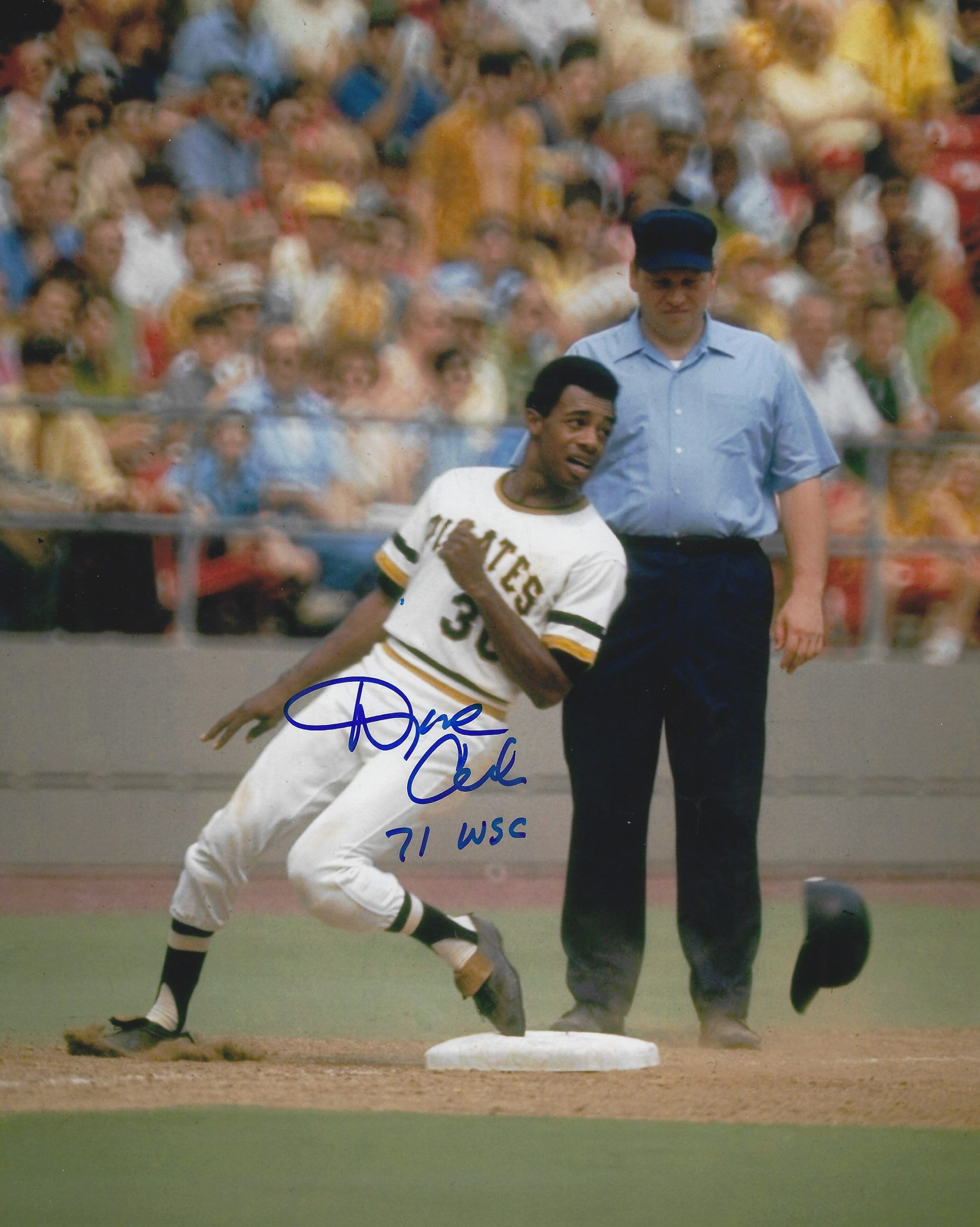 AUTOGRAPHED DAVE CASH 71 WSC 8X10 Pittsburgh Pirates Photo Main 