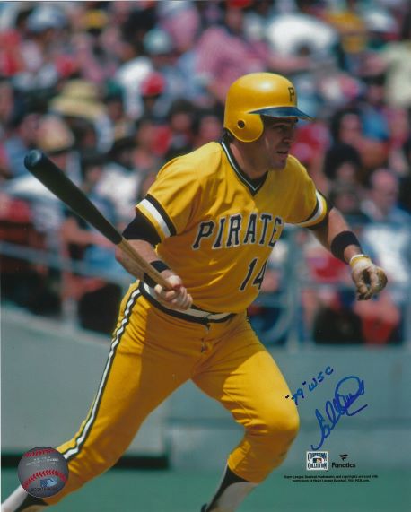 Autographed ED OTT 8X10 Pittsburgh Pirates Photo - Main Line Autographs