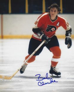 Autographed Dave Schultz 8x10 Philadelphia Flyers Photo at