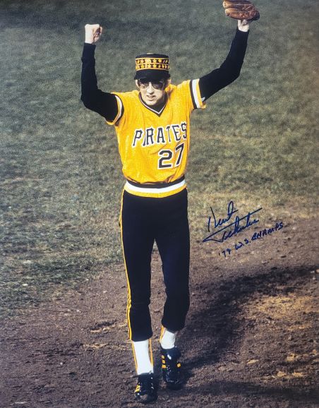 Autographed KENT TEKULVE 1979 WS Champs Pittsburgh Pirates 16x20 Photo