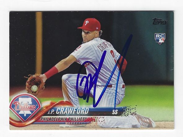 JP Crawford Autographed Jersey & Baseball