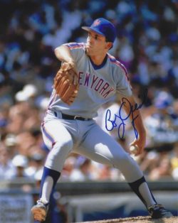 Autographed JESSE OROSCO 8X10 New York Mets photo - Main Line Autographs