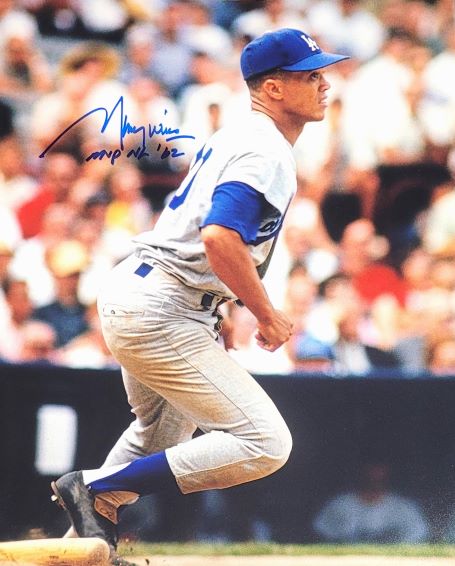 Autographed Maury Wills MVP NL 62 Los Angeles Dodgers 11x14 Photo - Main  Line Autographs