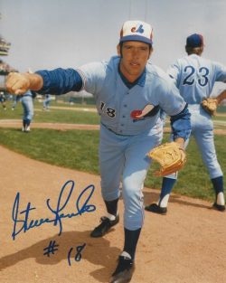 AUTOGRAPHED GERRY PIRTLE 8X10 Montreal Expos photo - Main Line