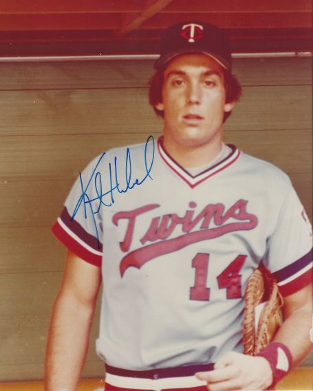 Autographed Minnesota Twins Kent Hrbek Baseball