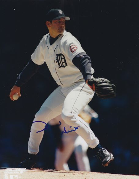 Autographed Dave Mlicki 8x10 Detroit Tigers Photo Main Line Autographs