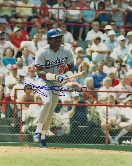 AUTOGRAPHED MAURY WILLS 8X10 Los Angeles Dodgers photo - Main Line  Autographs