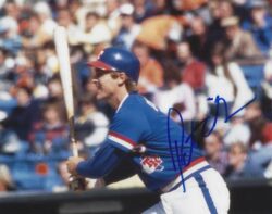 AUTOGRAPHED photo JEFF ZIMMERMAN Texas Rangers - Main Line Autographs