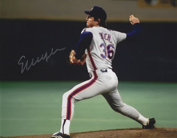 Tim Teufel Autographed Signed 8X10 New York Mets Photo - Autographs