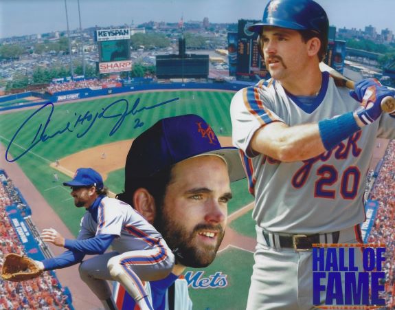 Howard Johnson Signed Autographed 8 x 10 Photo New York Mets 