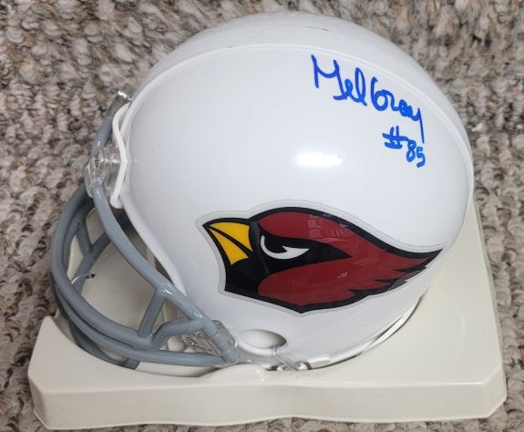 Autographed Mel Gray St. Louis Cardinals mini helmet with COA - Main ...