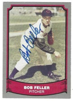 Autographed Baseball Cards - Hall of Famers