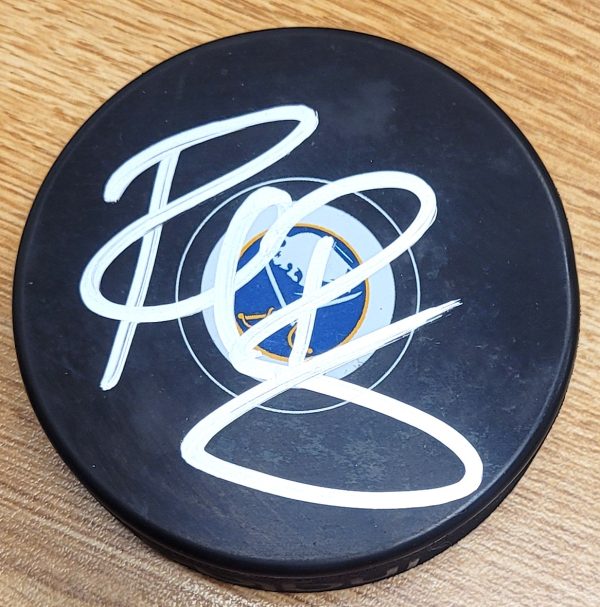 Autographed ROB RAY Buffalo Sabres Hockey Puck