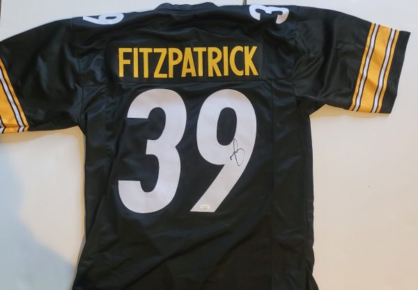 Autographed Minkah Fitzpatrick Steelers Custom Jersey - with JSA Witness COA