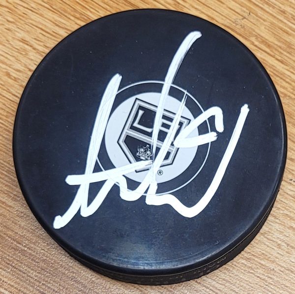 Autographed ADRIAN KEMPE Los Angeles Kings Hockey Puck