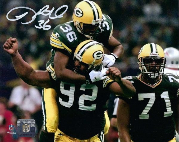 Autographed Leroy Butler 8X10 Green Bay Packers Photo