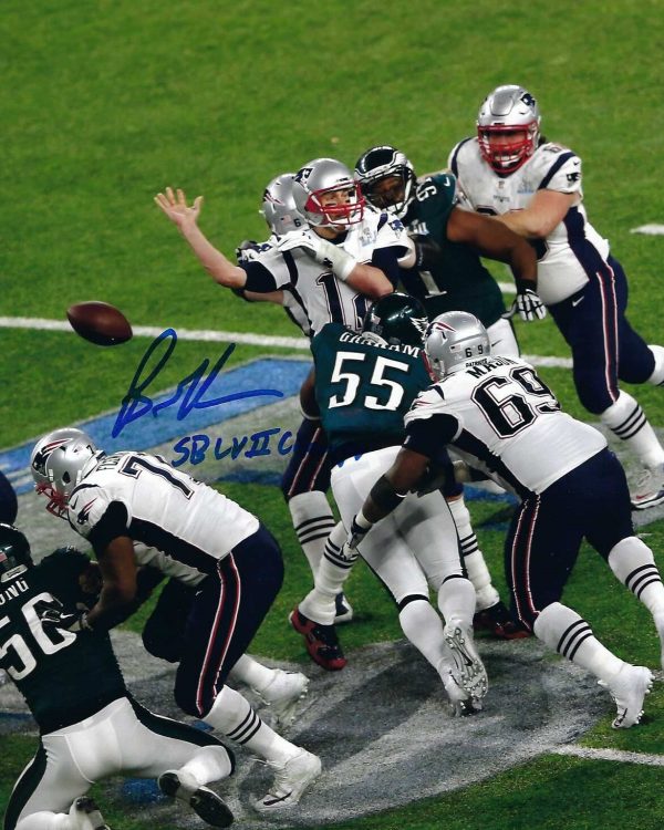 Autographed Brandon Graham 8X10 Philadelphia Eagles Photo