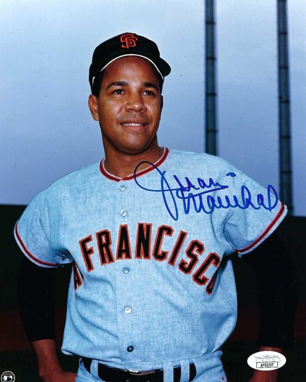 Autographed JUAN MARICHAL 8x10 San Francisco Giants Photo w/ JSA COA