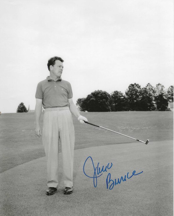 Autographed JACK BURKE JR. 8X10 PGA Tour Photo