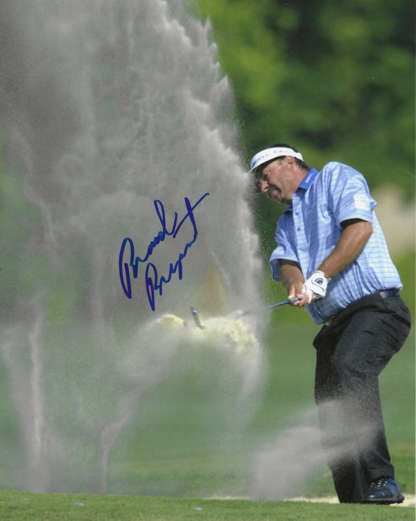 Autographed BRAD BRYANT 8X10 PGA Tour Golf Photo