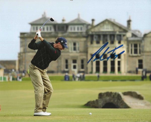 Autographed BRAD FAXON 8X10 PGA Tour Golf Photo