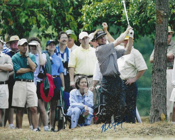 Autographed BRAD FAXON 8X10 PGA Tour Golf Photo