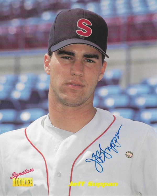 AUTOGRAPHED JEFF SUPPAN Boston Red Sox Signature Rookies 8x10 photo