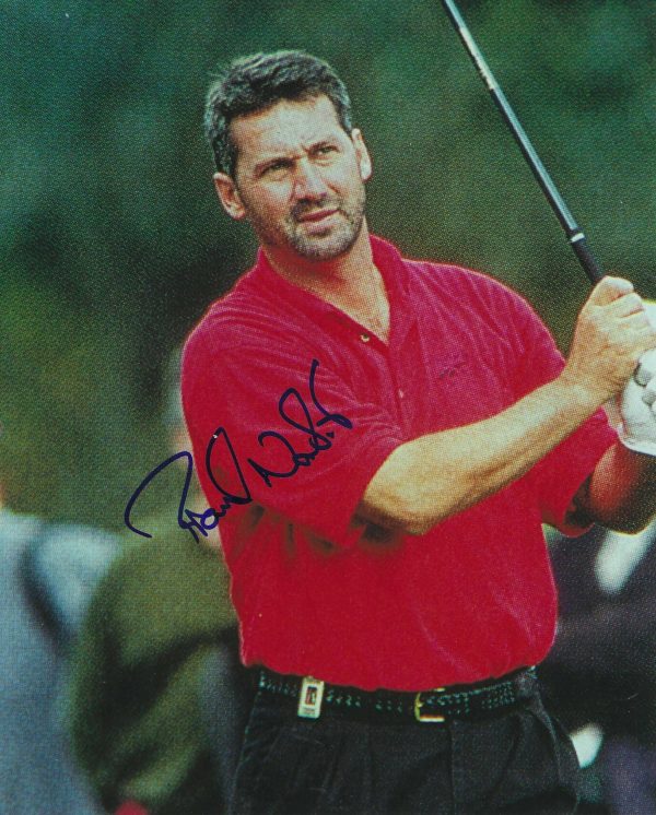 Autographed FRANK NOBILO 8X10 PGA Tour Golf Photo